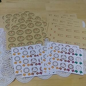 Craft labels for homemade projects